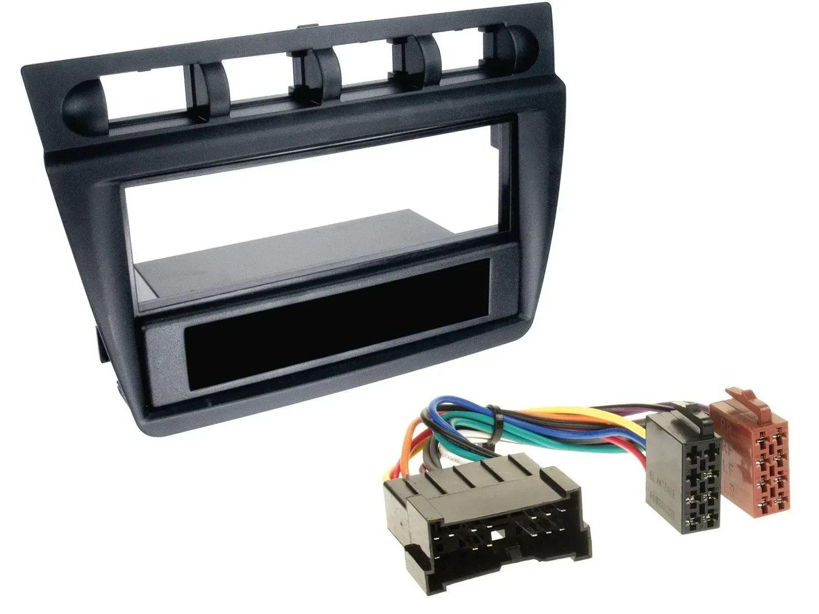 Einbauset DIN Autoradio für Kia Picanto (ab 2006) - schwarz