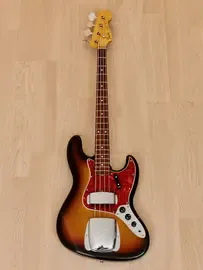 Бас-гитара Fender Jazz Bass '62 Vintage Reissue JB62-80 JJ Sunburst w/gigbag Japan 1995