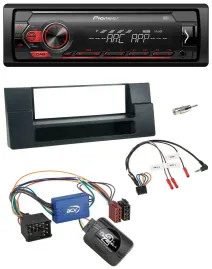 Pioneer DAB 1DIN MP3 Lenkrad USB Autoradio für BMW 5er E39 96-04 Aktivsystem Abl