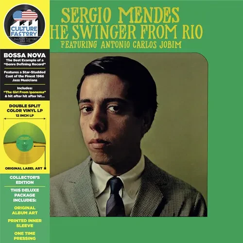 Виниловая пластинка Sergio Mendes - The Swinger From Rio [New Vinyl LP] Green, Yellow
