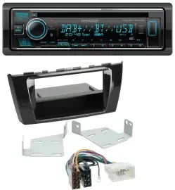 Kenwood MP3 Bluetooth DAB USB CD Autoradio für Mitsubishi Space Star A00 ab 13 A
