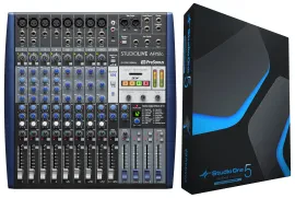 PRESONUS StudioLive SLM AR12C 12 Ch. Mixer Recording Interface+Software Upgrade