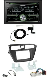 Pioneer CD USB MP3 Bluetooth 2DIN DAB Autoradio für Hyundai i20 (2014-2020)