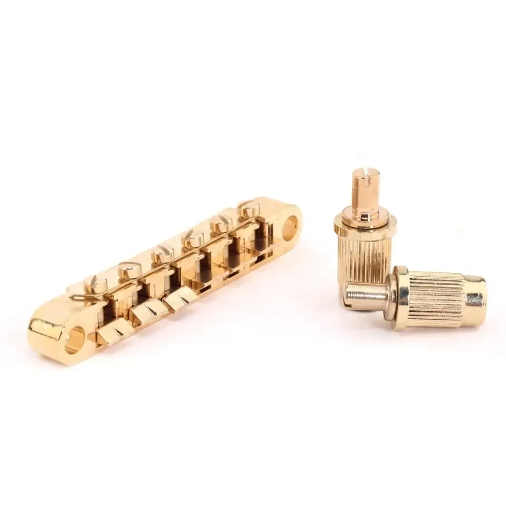 Бридж фиксированный Musiclily M670 Tune-O-Matic Gold