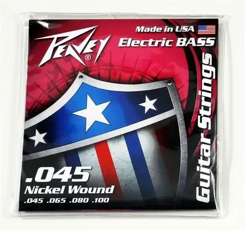 Струны для бас-гитары Peavey Balanced Bass 45s Nickel Elements 45-100