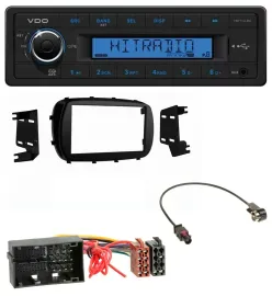 VDO AUX 1DIN MP3 USB Autoradio für Fiat 500X (ab 2015)