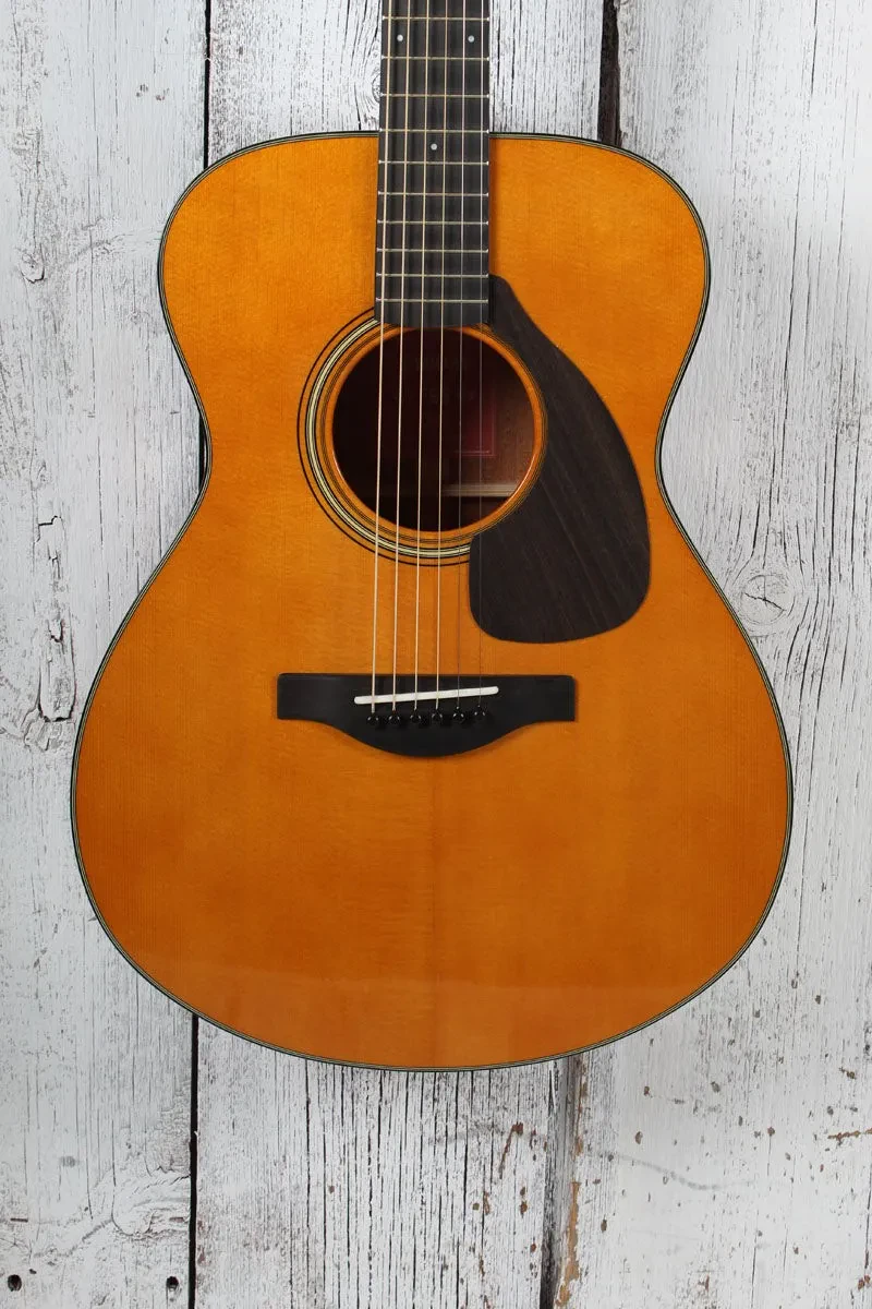 Yamaha FS5 Red Label Concert Body Acoustic Guitar Natural with Hardshell Case