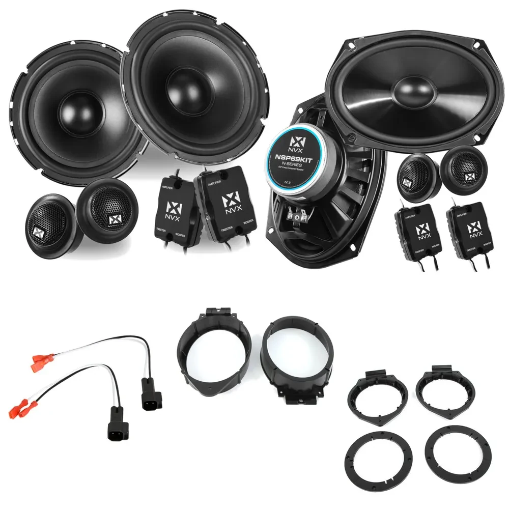 Автоакустика для Chevrolet Silverado 1500 (2014–2018) NVX N-Series 14-18-CHEVY-SLVRDO1500-NCSP (набор)