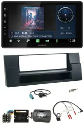 Kenwood Lenkrad Bluetooth USB DAB Autoradio für BMW 5er E39 X5 Quadlock Ablage