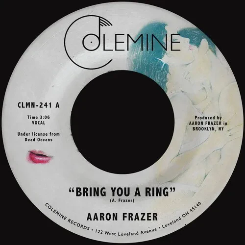 Виниловая пластинка Aaron Frazer - Bring You A Ring / You Don't Wanna Be My Baby [New 7" Vinyl]