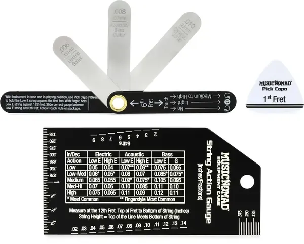 Набор для измерения и регулировки прогиба анкера для гитар MusicNomad MN614