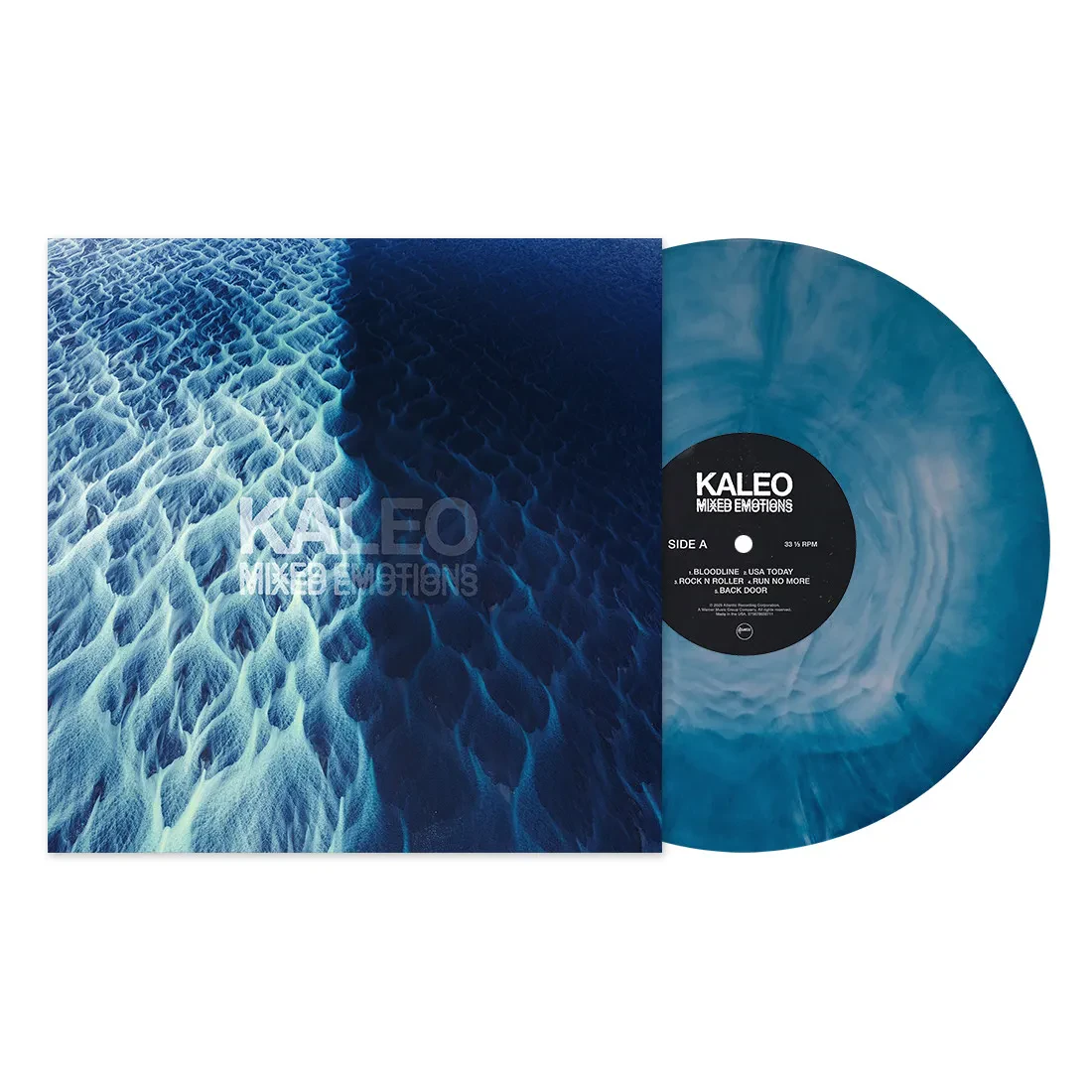 Виниловая пластинка Kaleo - Mixed Emotions [Indie-Exclusive Translucent Marble Blue & White Vinyl]