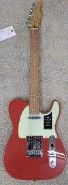 Fender Player Plus Series Telecaster Electric Guitar, Fiesta Red with Gig Bag