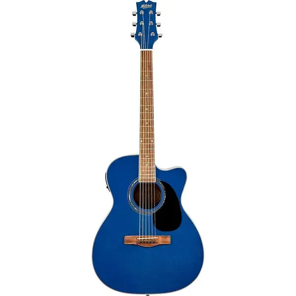 Электроакустическая гитара Mitchell O120CEMB Orchestra Acoustic-Electric Guitar Twilight Blue Metallic