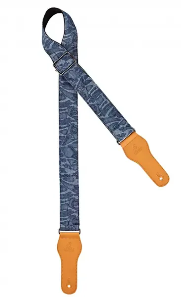 Ремень для гитары Ortega OCS-350 Gitarrengurt Blue Jean