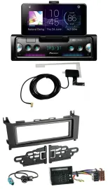 Pioneer DAB Bluetooth MP3 USB Autoradio für Mercedes GLK (2008-2012)