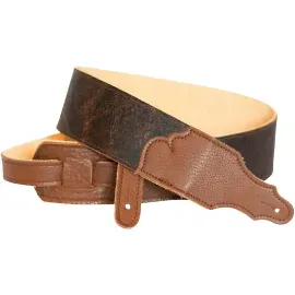 Franklin Strap American Bison Guitar Strap Chocolate 2.5 in.