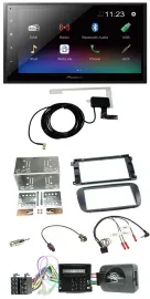 Автомагнитола Pioneer 2DIN DAB Bluetooth USB для Ford S-Max/Mondeo с поддержкой управления на руле