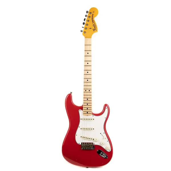 Электрогитара Fender Custom Shop 1969 Stratocaster Journeyman Relic Super Faded Aged Seminole Red Finish