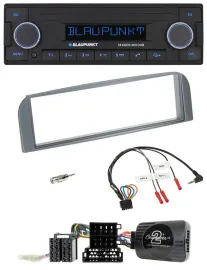 Blaupunkt DAB USB Bluetooth Lenkrad Autoradio für Alfa 147 GT 2007-2010 anthrazi