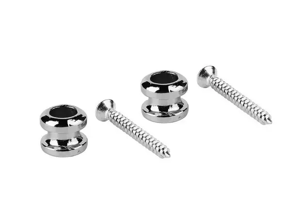 Крепление гитарного ремня BOSTON Straplock button with screws, nickel