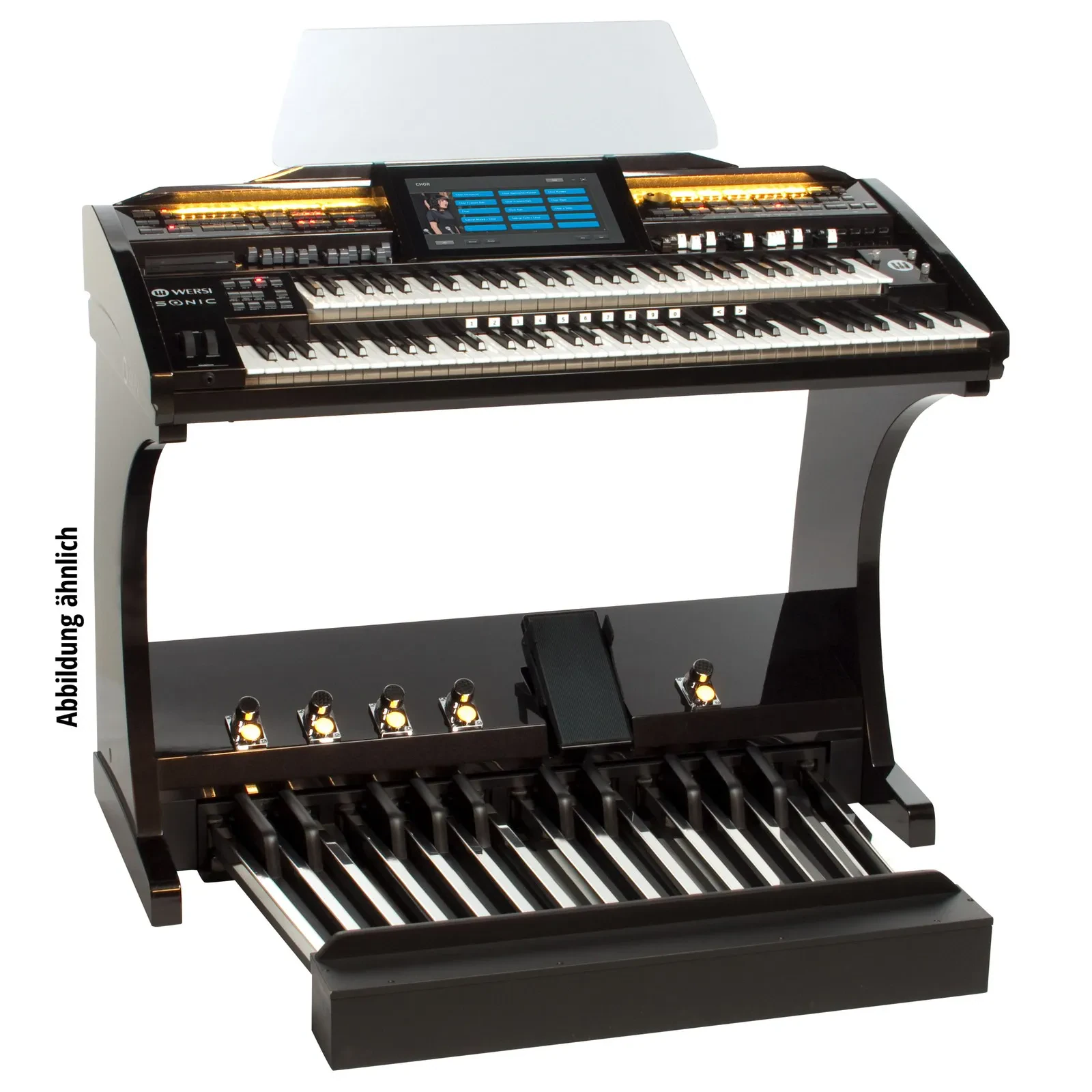 OAX700LS Elektronische Orgel Schwarz Metallic 25-Tastenpedal Sitzbank Hi-Fi