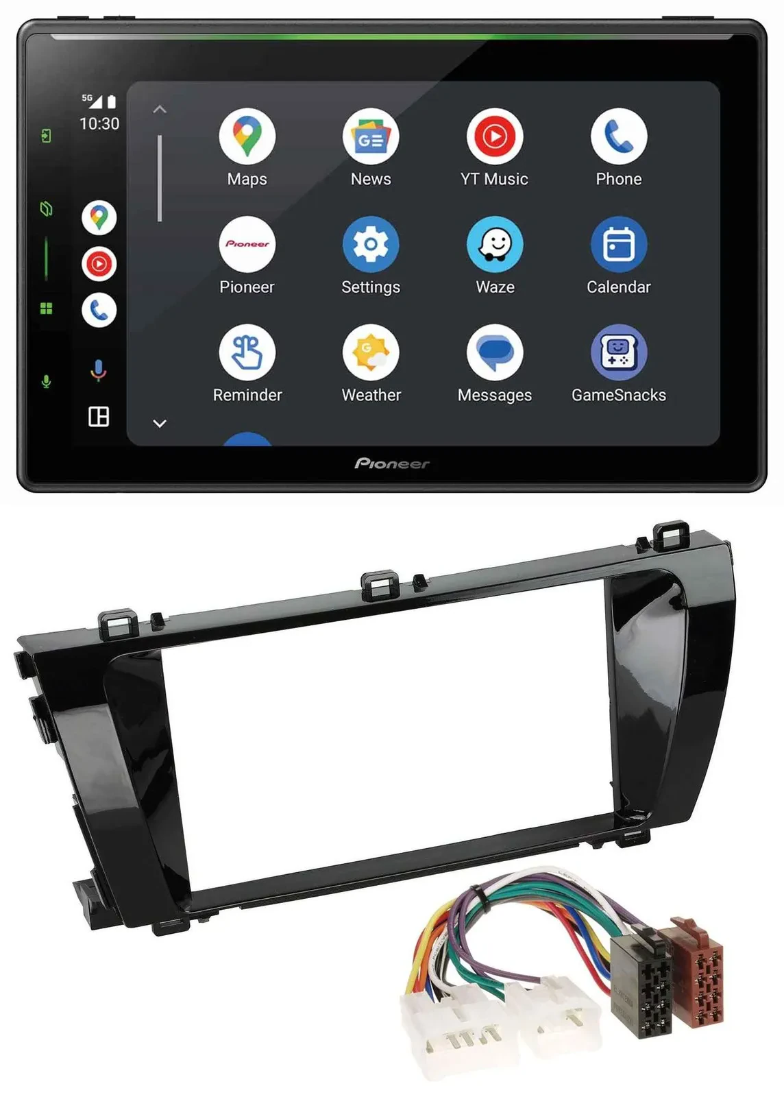 Pioneer 2DIN MP3 USB Bluetooth DAB Autoradio für Toyota Corolla (ab 2014)