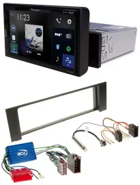 Pioneer DAB MP3 Bluetooth USB Autoradio für Audi A4 B6 00-04 Aktivsystem Mini-IS