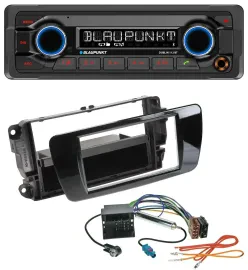 Blaupunkt MP3 Bluetooth USB AUX Autoradio für Seat Ibiza ab 08 Klavierlack schwa