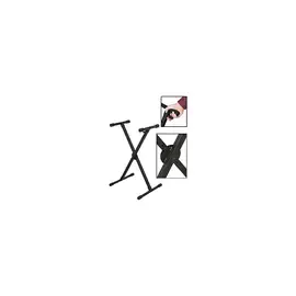 On-Stage Stands KS8290X Lok-Tight Pro Single-X ERGO-LOK Keyboard Stand