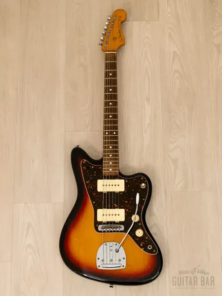 Электрогитара Fender Jazzmaster 1962 Vintage Reissue JM66 SS Sunburst w/gigbag Japan 2011