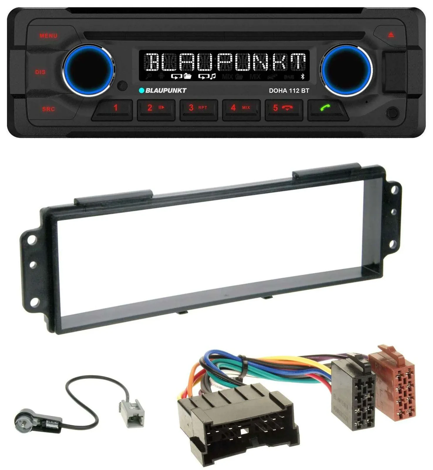 Blaupunkt AUX MP3 CD Bluetooth USB Autoradio für Kia Picanto (2008-2011)