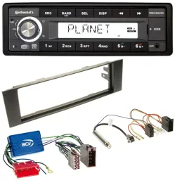 Continental USB 1DIN AUX DAB MP3 Autoradio für Audi A3 8P 03-06 Aktivsystem Mini