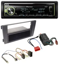 Pioneer DAB USB MP3 AUX CD Autoradio für Audi A6 01-05 C5 Symphony Bose Aktivsys