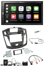 Pioneer USB Lenkrad DAB 2DIN Bluetooth Autoradio für Ford Focus 2011-2014