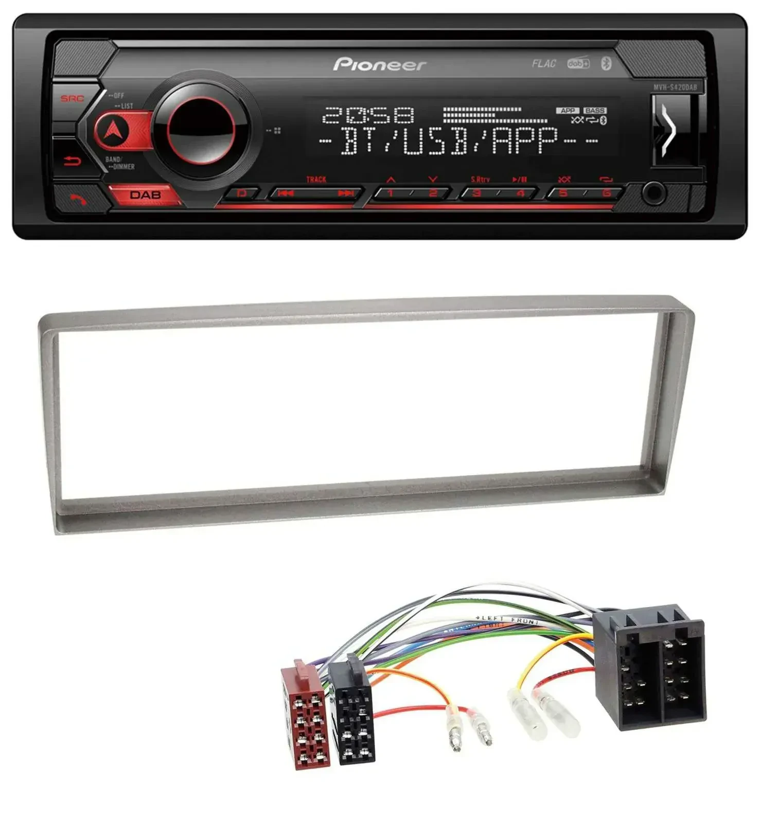 Автомагнитола для Alfa Romeo 156 (2003–2005) Pioneer MP3 USB DAB Bluetooth
