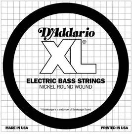 Струна для бас-гитары D'Addario SXL070, сталь никелированная, круглая оплетка, калибр 70