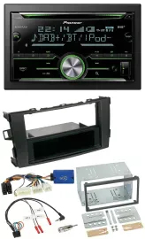 Pioneer Bluetooth Lenkrad DAB 2DIN USB CD Autoradio für Toyota Auris 2011-2012 s