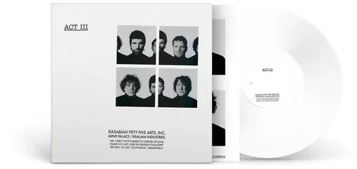 Виниловая пластинка Kasabian - Act III - White Colored Vinyl [New Vinyl LP] Colored Vinyl, White, It
