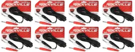 Коммутационный кабель Rockville RCDSTR10B Black 3 м (8 штук)