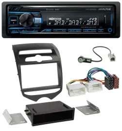 Alpine USB Bluetooth DAB MP3 Autoradio für Hyundai ix20 (ab 10) man. Klima