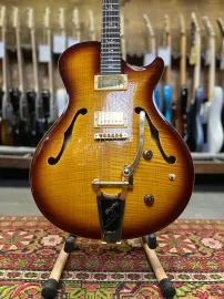 Электрогитара полуакустическая PRS SC-J Bigsby Thinline Limited Edition HH McCarty Burst w/Case USA 2008