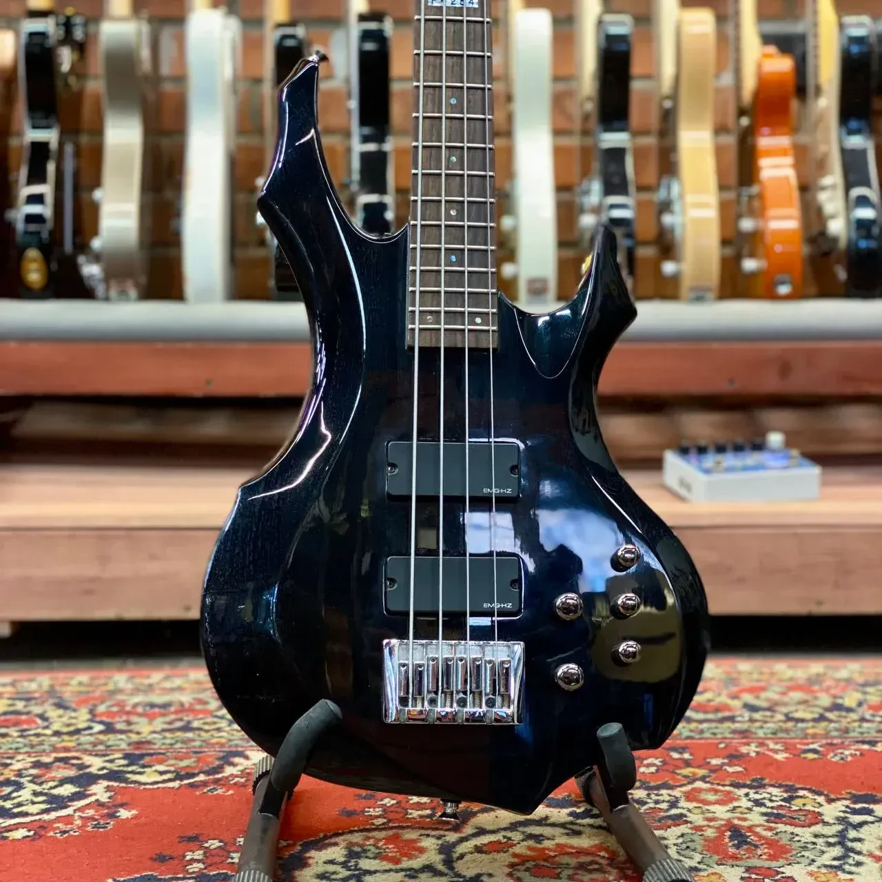 Бас-гитара LTD by ESP F-254 НН Black Indonesia 2010s