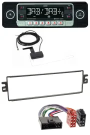 Dietz DAB Bluetooth USB MP3 Autoradio für Kia Rio Clarus Carens bis 2002