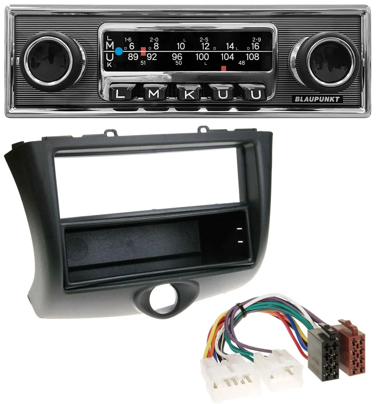 Blaupunkt USB MP3 Bluetooth DAB Autoradio für Toyota Yaris (2003-2006)