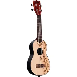 Укулеле Kala Ukadelic Bamboo Hybrid Soprano Natural