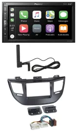 Автомагнитола для Hyundai Tucson (с 2015) Pioneer 2-DIN USB Bluetooth DAB MP3 черный