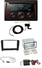 Pioneer 2DIN MP3 DAB USB CD Bluetooth Autoradio für Audi TT 06-14 Aktivsystem Qu