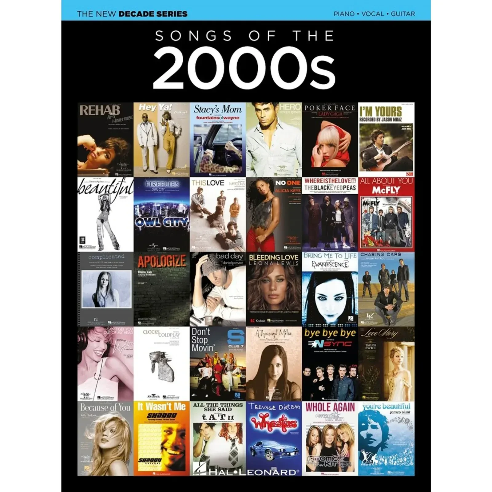 Сборник песен Hal Leonard The New Decade Series: Songs of the 2000s
