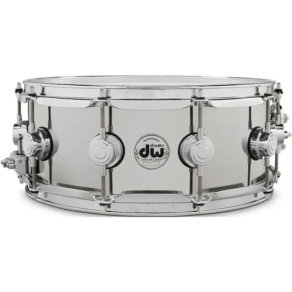 Малый барабан DW Collectors Series Stainless Steel 14x5.5 Polished